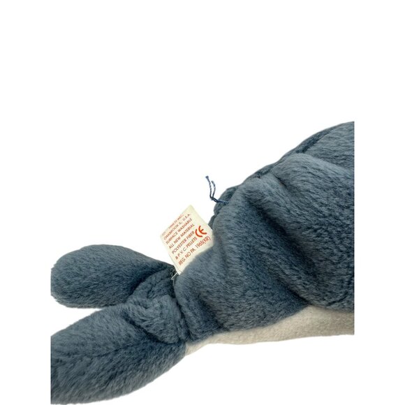 Ty Beanie Baby 1996 Dolphin Echo Plush Toy Polyester Collectible Blue Gray - Picture 4 of 13